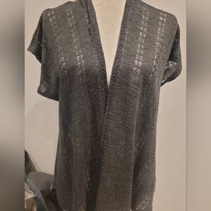 Chic Gray Women's Cape Size Medium